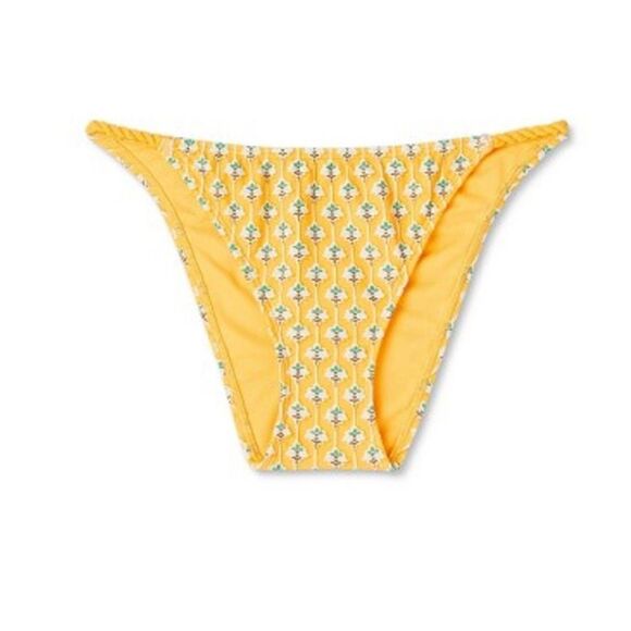 RHODE x Target Dainty Lotus-Print High-Leg Cheeky Bikini Bottom NWT Sz XL or XXL - Picture 2 of 6